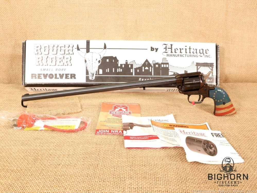 Heritage, Rough Rider, 22LR *Honor Betsy Ross Limited Edition 16" Revolver*-img-0