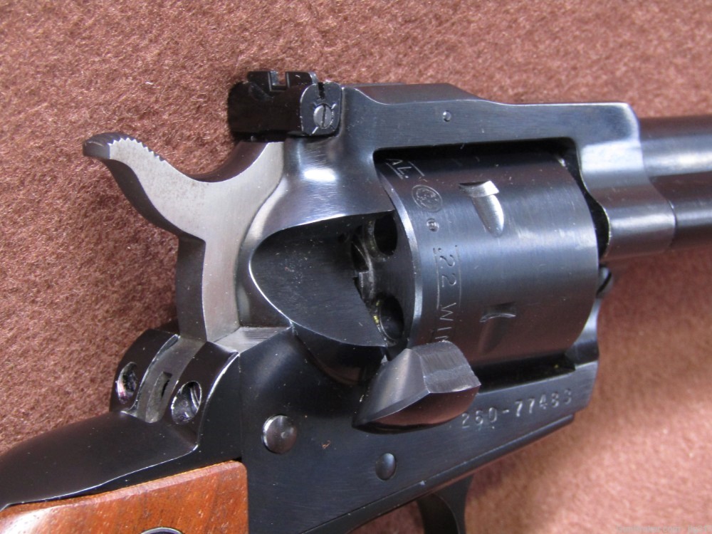 Ruger New Model Single Six Convertible 22 LR/Mag 6 Shot Revolver-img-16