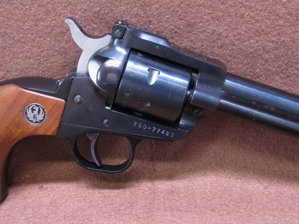 Ruger New Model Single Six Convertible 22 LR/Mag 6 Shot Revolver-img-9