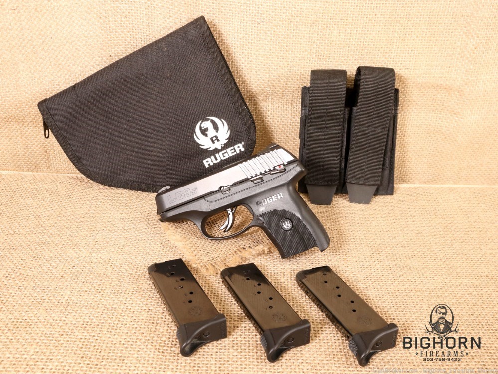 Ruger LC9s, SAO, 9mm Semi-Auto Lightweight Compact Pistol 3-Magazines $0.01-img-1