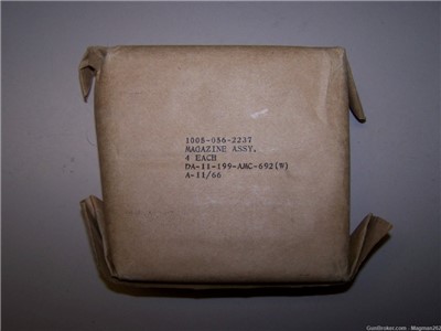 M16/AR15 20 Round Magazines, Pre-Ban, New In Factory Package Dated 11/66