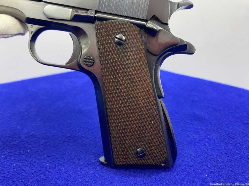 1938 Colt National Match .45ACP *ULTRA RARE 1,474 WITH ADJUSTABLE SIGHTS* -img-49
