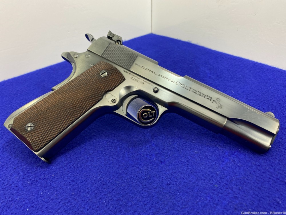 1938 Colt National Match .45ACP *ULTRA RARE 1,474 WITH ADJUSTABLE SIGHTS* -img-20