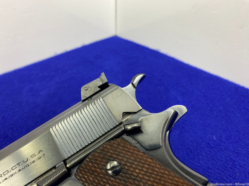 1938 Colt National Match .45ACP *ULTRA RARE 1,474 WITH ADJUSTABLE SIGHTS* -img-10