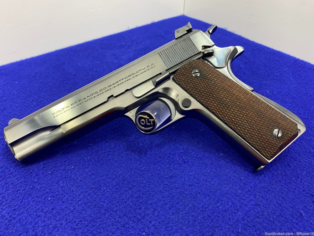 1938 Colt National Match .45ACP *ULTRA RARE 1,474 WITH ADJUSTABLE SIGHTS* -img-5