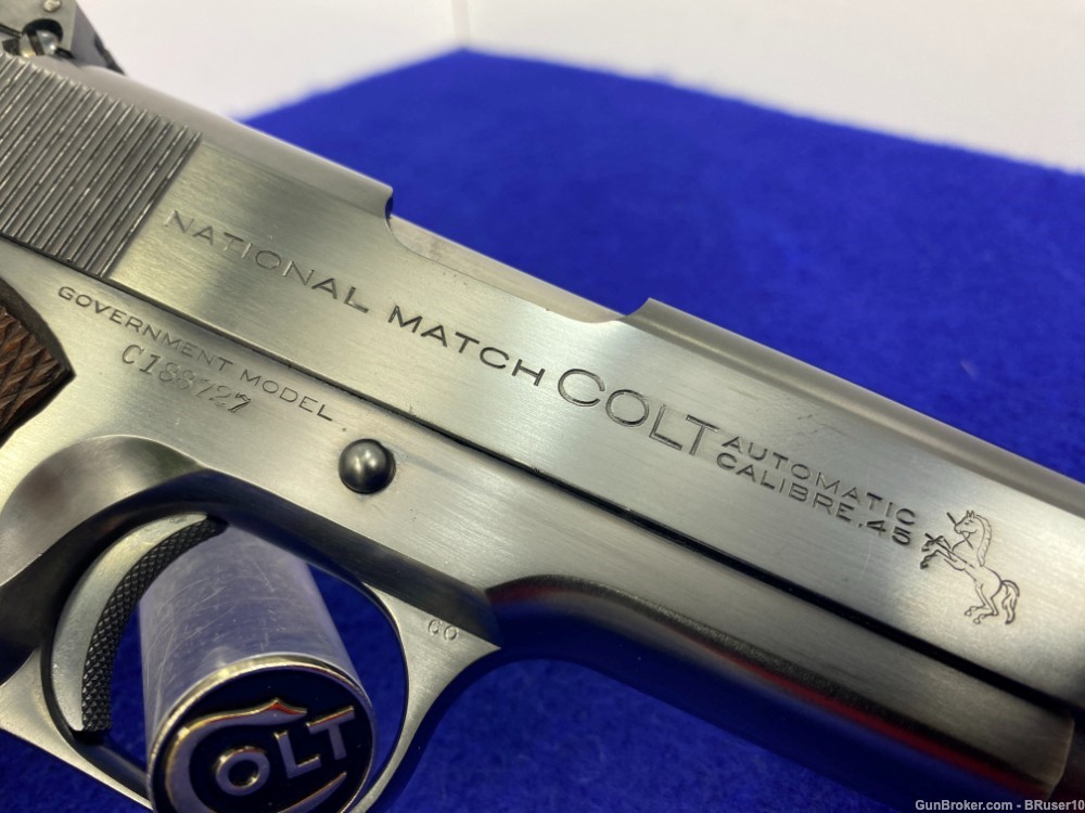 1938 Colt National Match .45ACP *ULTRA RARE 1,474 WITH ADJUSTABLE SIGHTS* -img-30