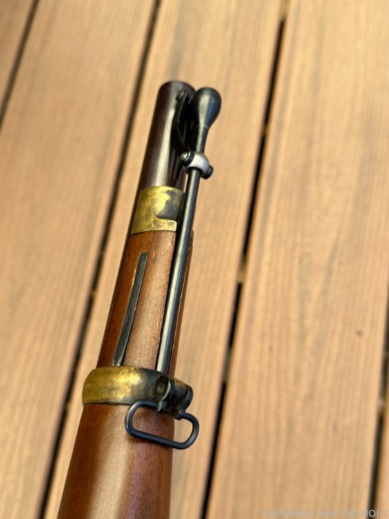 Navy Arms 1855 Dragoon Carbine Antonio Zoli  .58cal Pistol w/ Stock -img-12