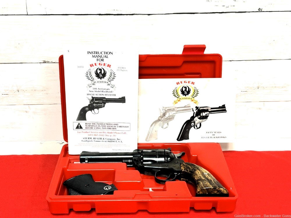 RUGER NEW MODEL BLACKHAWK 50TH ANNIVERSARY 357 MAG $150.00 SPALTED MAPLE GP-img-13