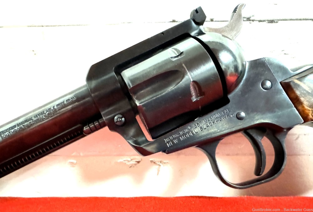 RUGER NEW MODEL BLACKHAWK 50TH ANNIVERSARY 357 MAG $150.00 SPALTED MAPLE GP-img-3