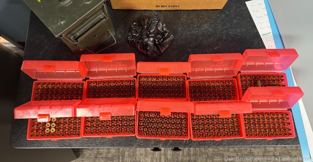 22-250 Winchester NEW unfired brass in reloading boxes-img-2