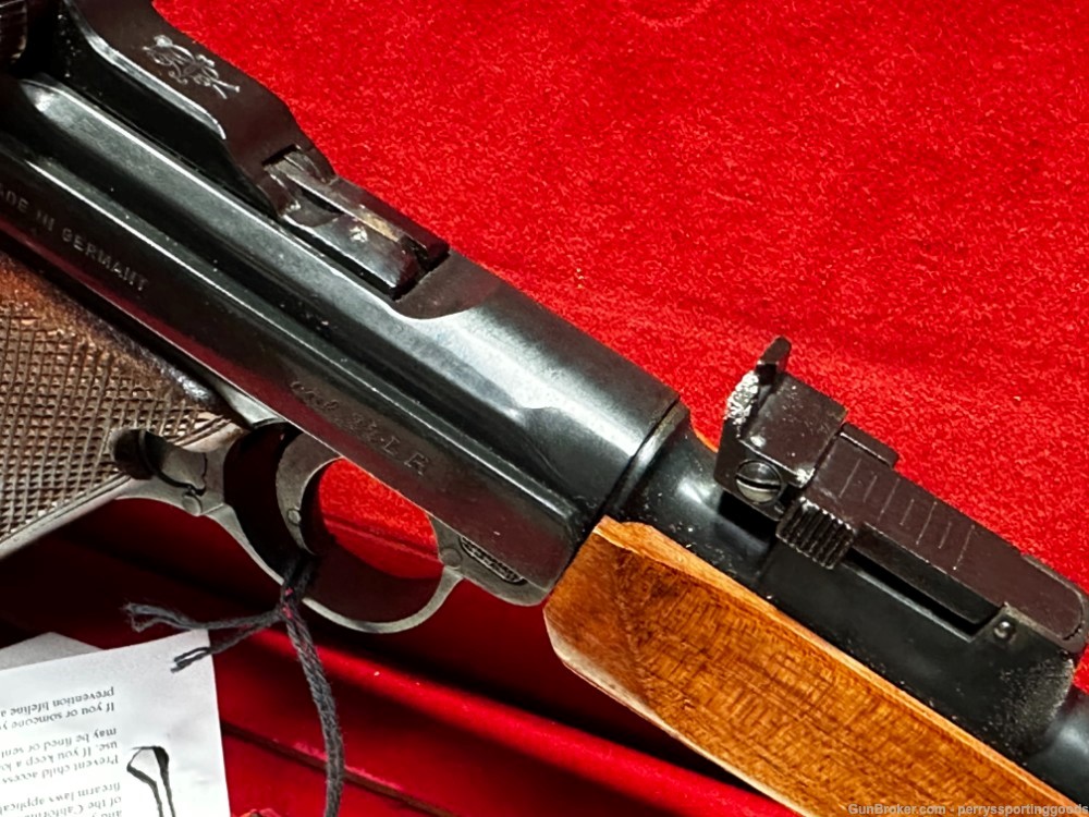 Erma-Werke Navy Model ET-22 Luger Semi-Auto Pistol .22 w/Box & 3 Magazines-img-4