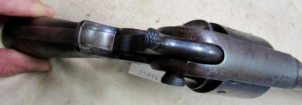Original Civil War Starr 1863 Single Action .44 Percussion Army Revolver-img-8