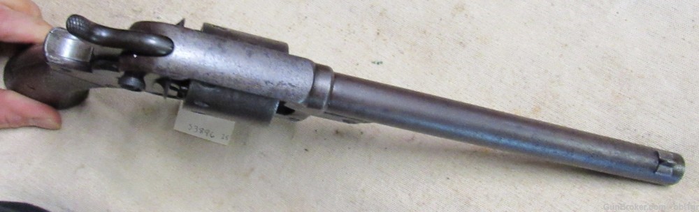 Original Civil War Starr 1863 Single Action .44 Percussion Army Revolver-img-5
