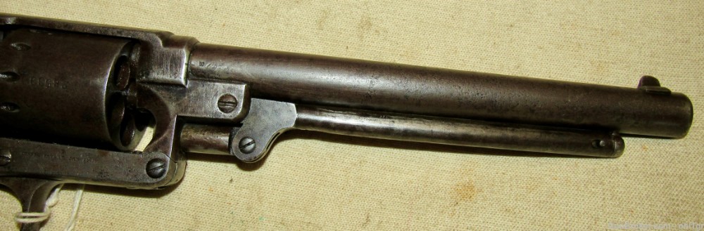 Original Civil War Starr 1863 Single Action .44 Percussion Army Revolver-img-4