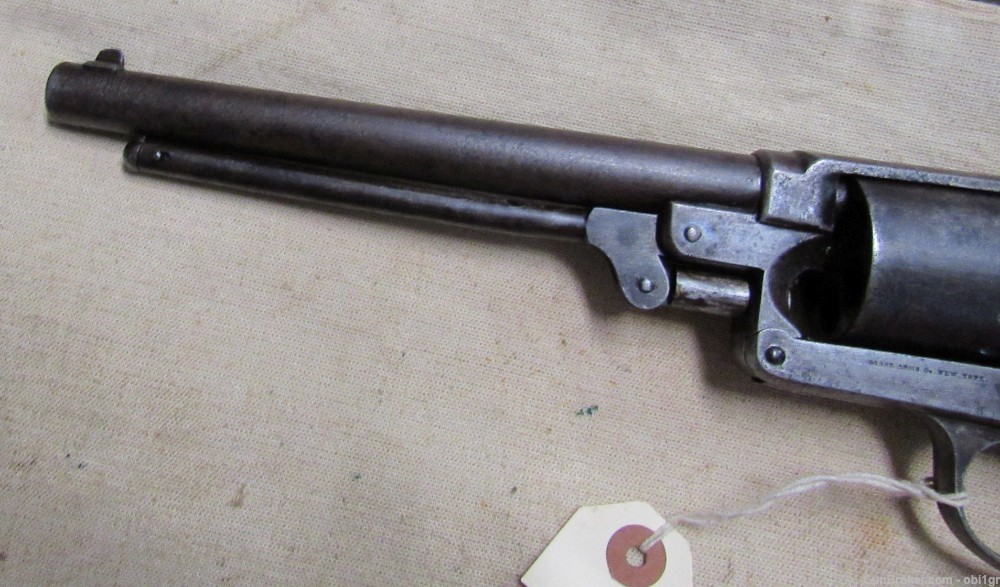 Original Civil War Starr 1863 Single Action .44 Percussion Army Revolver-img-13