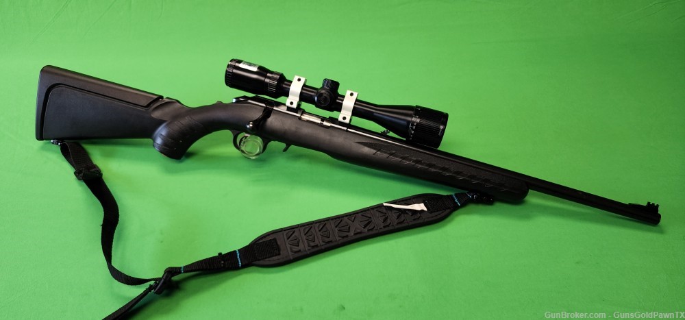 Ruger American Compact .22 Winchester mag w/ Scope-img-0