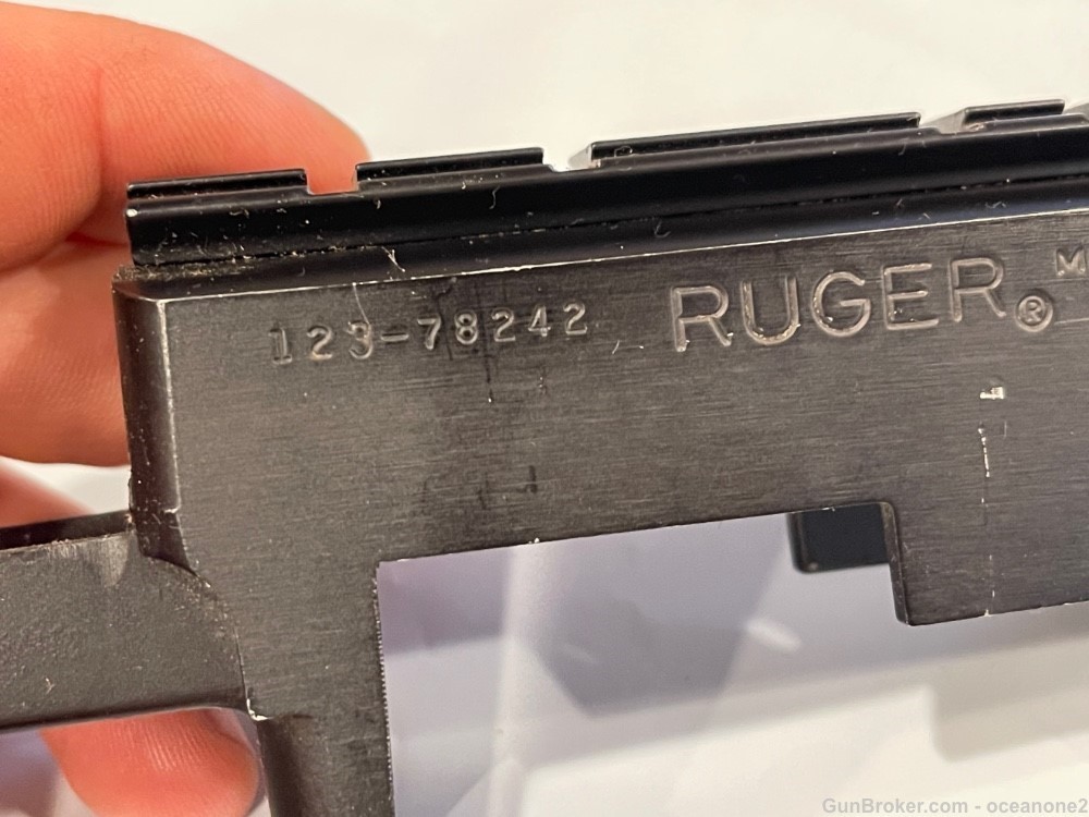 RUGER 10/22 RECEIVER WITH SCOPE BASE - RECEIVER EARLY VINTAGE -img-3