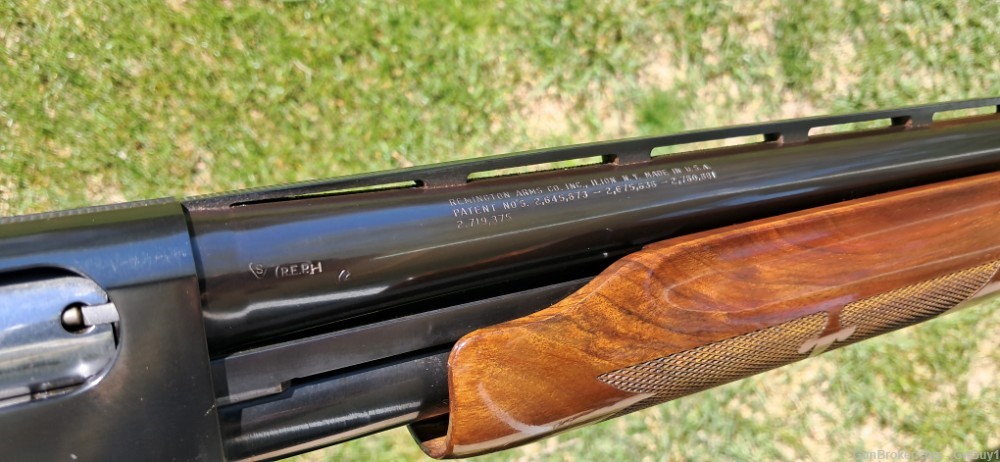 Remington 870 Trap 2 3/4 30" Full VR 2 Bead 12 ga 12ga Wingmaster Nice Wood-img-5