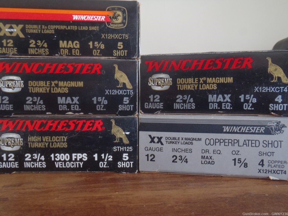 Winchester 12 Ga. Turkey loads 4 5 shot-img-0