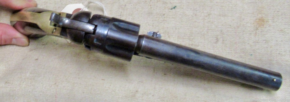Civil War Period Colt Model 1862 Police .36 Caliber Percussion Revolver-img-4
