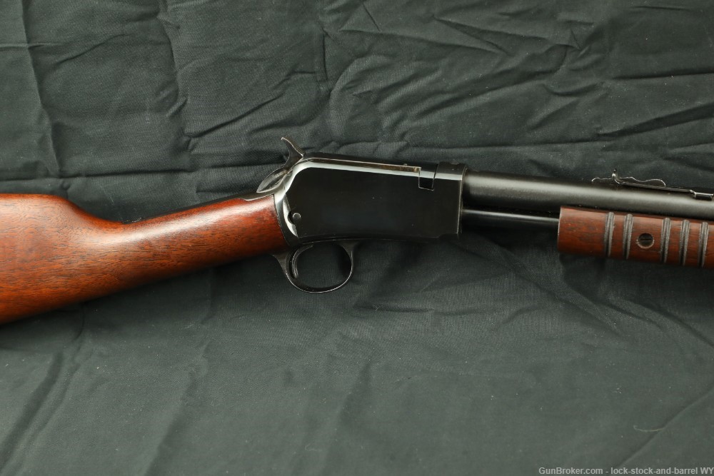 Winchester Model 62A .22 S, L & LR Pump / Slide Action Rifle, MFD 1958 C&R-img-4