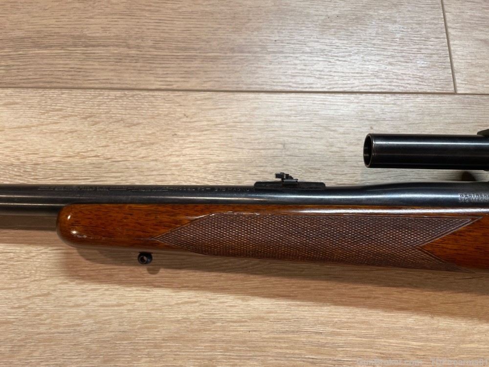 Winchester model 70 pre-64 custom .375 weatherby magnum w/ lyman alaskan-img-11