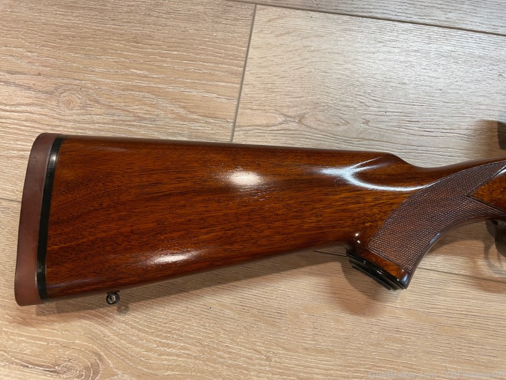 Winchester model 70 pre-64 custom .375 weatherby magnum w/ lyman alaskan-img-2