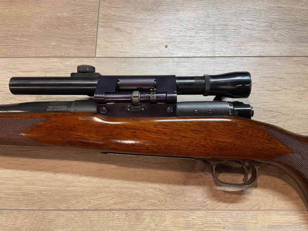 Winchester model 70 pre-64 custom .375 weatherby magnum w/ lyman alaskan-img-10