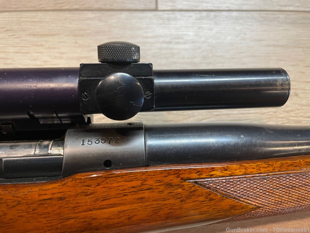 Winchester model 70 pre-64 custom .375 weatherby magnum w/ lyman alaskan-img-6