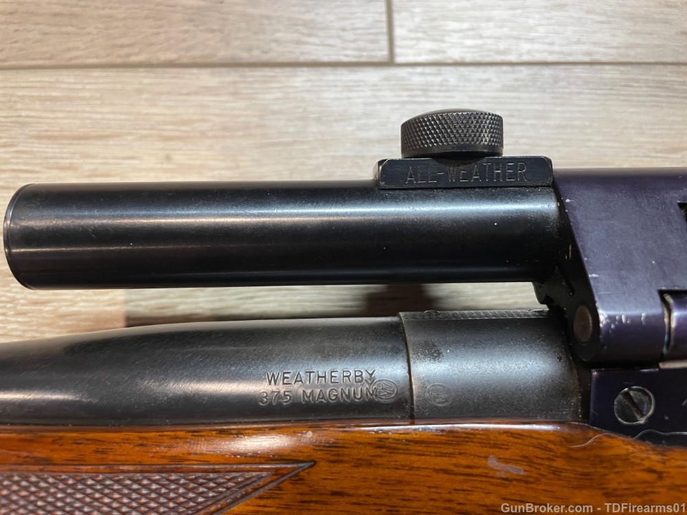 Winchester model 70 pre-64 custom .375 weatherby magnum w/ lyman alaskan-img-13