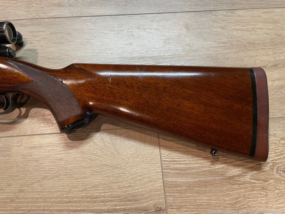 Winchester model 70 pre-64 custom .375 weatherby magnum w/ lyman alaskan-img-9