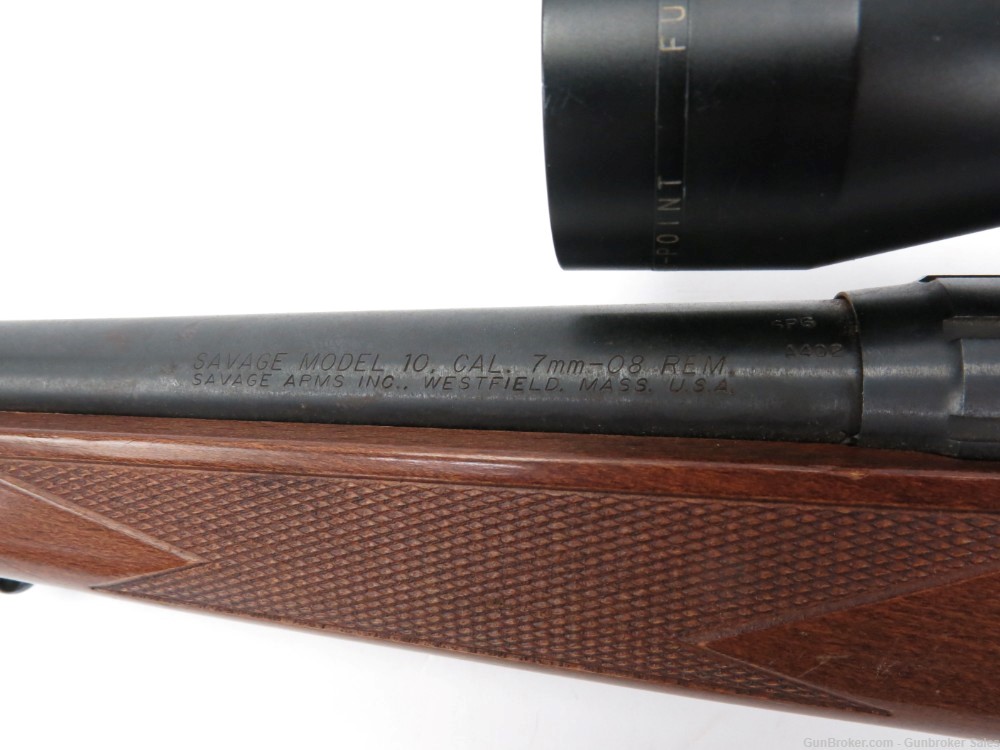 Savage Model 10 7mm-08 22" Bolt-Action Rifle w/ Scope-img-7