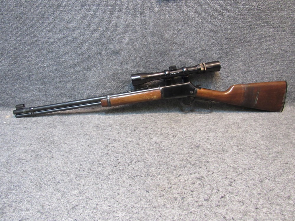 Winchester 9422M rifle in .22WMR w/ Bushnell 3x9x32 scope-img-1