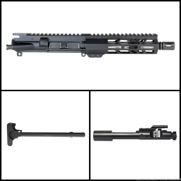 AR15 7.5" 5.56 223 Pistol Complete Upper - Aero Precision Upper Receiver-img-0