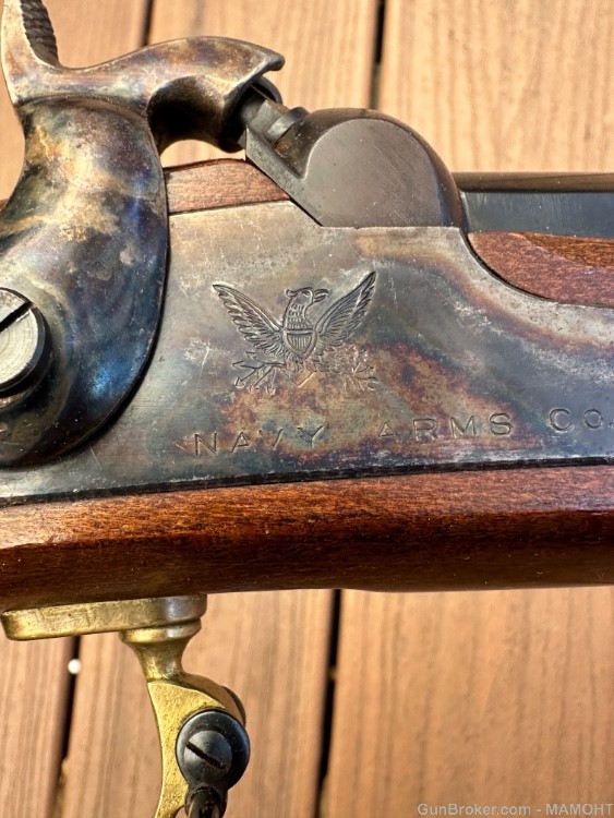 Navy Arms 1863 Remington Zouave Armi Jager Italy Rifle Black Powder .58-img-3