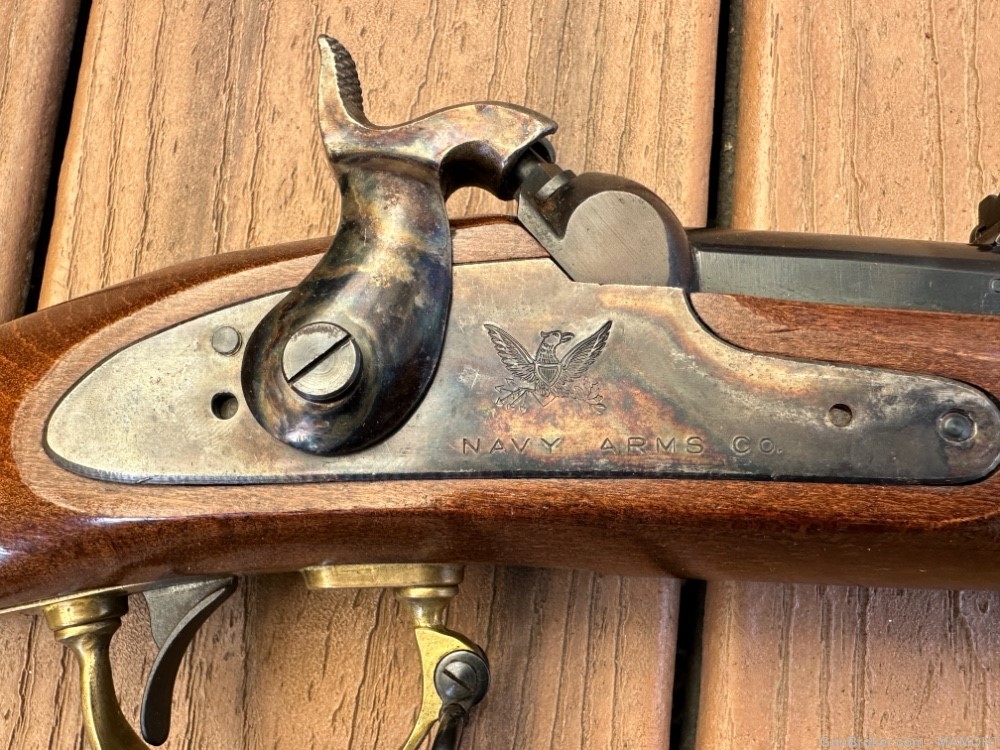 Navy Arms 1863 Remington Zouave Armi Jager Italy Rifle Black Powder .58-img-1