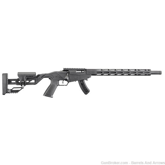 Ruger 8400 Precision Bolt Action Rifle, 22 LR, 18" Threaded Bbl, Quick Fit -img-0