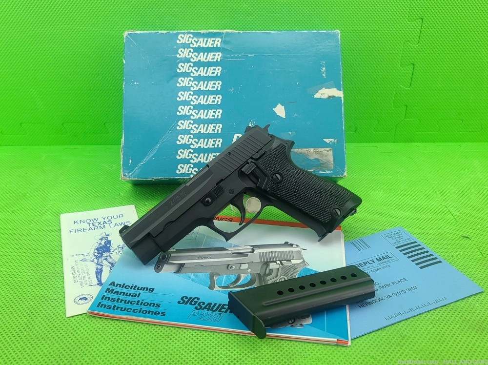 SIG SAUER P220 * 38 SUPER * MADE IN WEST GERMANY * 1988 * 1 OF 750 IMPORTED-img-1