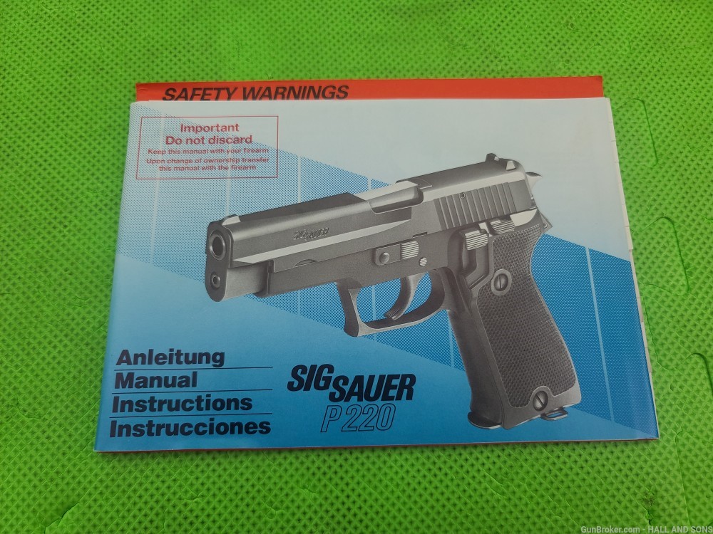 SIG SAUER P220 * 38 SUPER * MADE IN WEST GERMANY * 1988 * 1 OF 750 IMPORTED-img-7