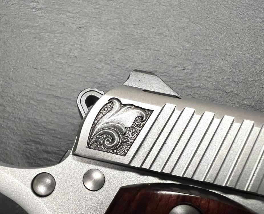 Kimber Micro 9 Custom Engraved Regal by Altamont 9mm-img-7