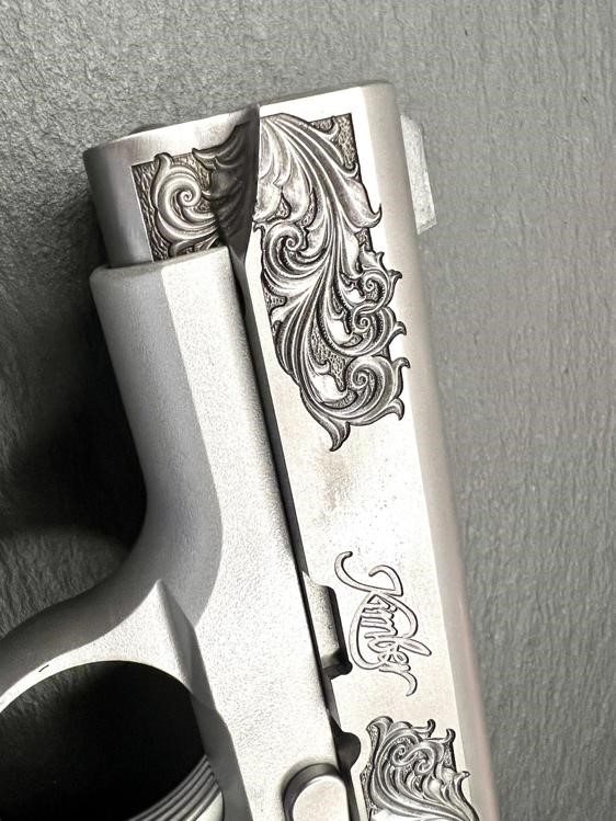 Kimber Micro 9 Custom Engraved Regal by Altamont 9mm-img-3