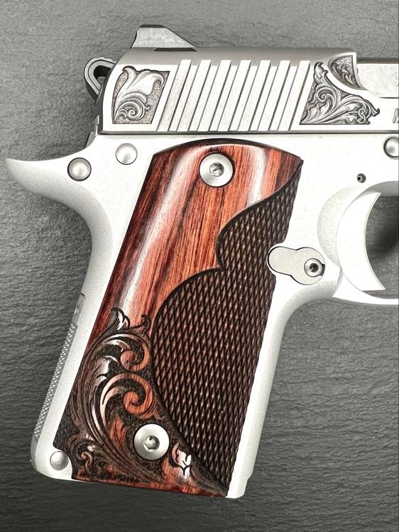 Kimber Micro 9 Custom Engraved Regal by Altamont 9mm-img-8