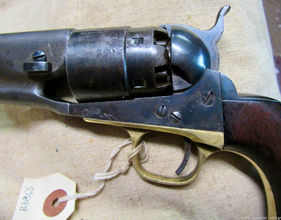 Original Civil War Colt Model 1860 Army .44 Percussion Revolver 1863-img-15