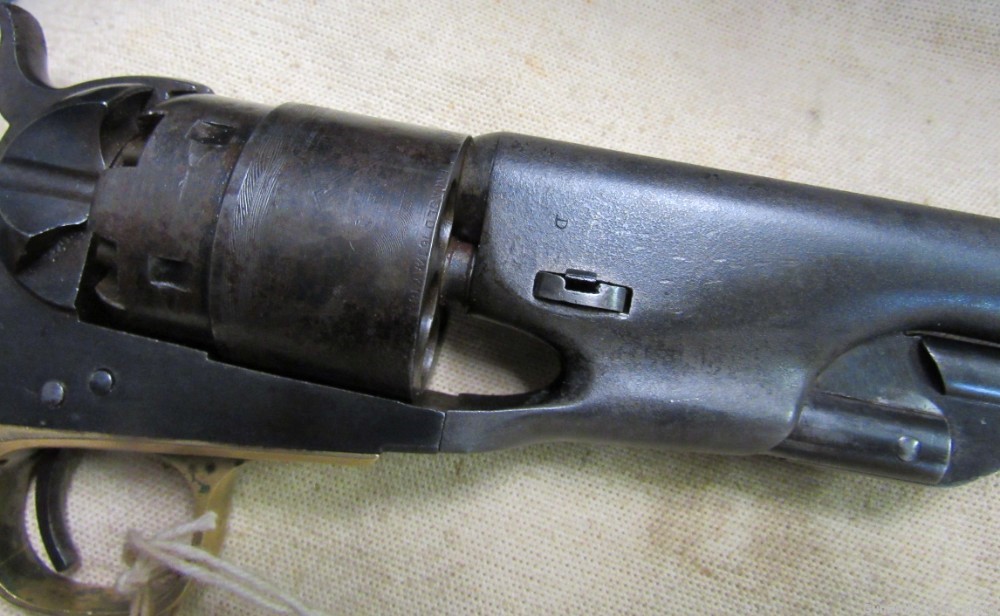 Original Civil War Colt Model 1860 Army .44 Percussion Revolver 1863-img-4