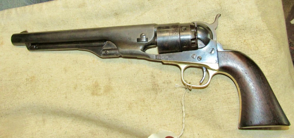 Original Civil War Colt Model 1860 Army .44 Percussion Revolver 1863-img-11