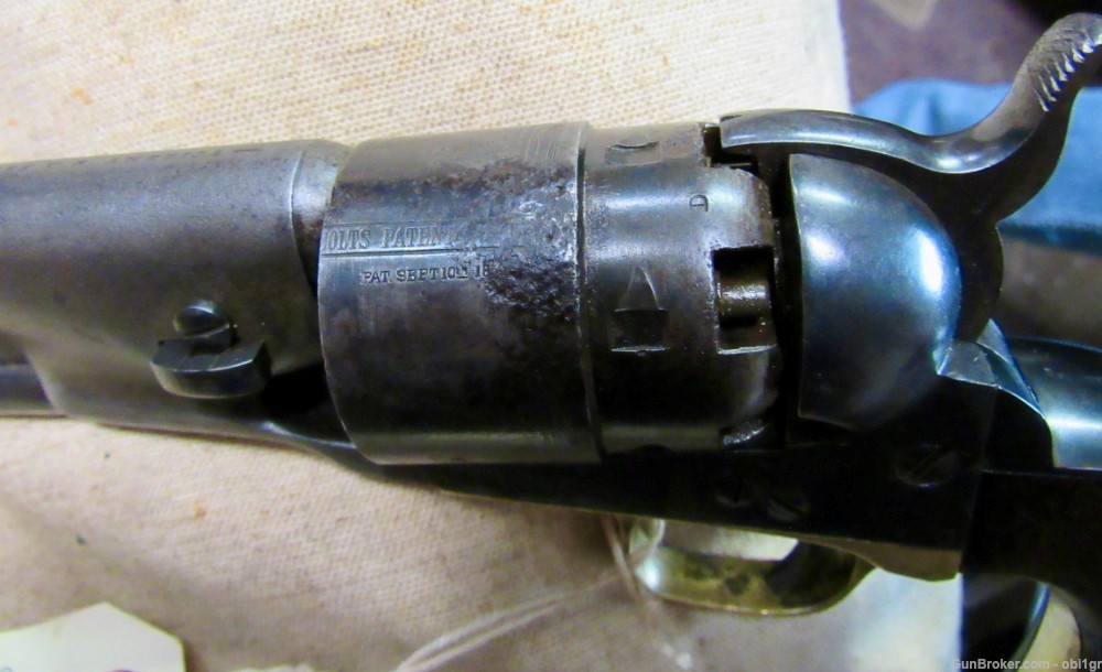Original Civil War Colt Model 1860 Army .44 Percussion Revolver 1863-img-14
