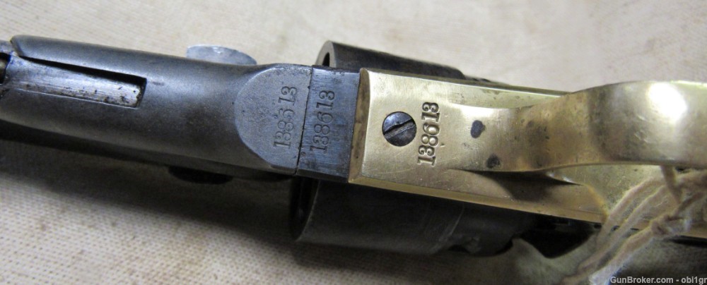 Original Civil War Colt Model 1860 Army .44 Percussion Revolver 1863-img-25