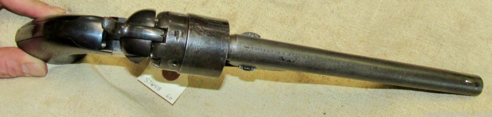 Original Civil War Colt Model 1860 Army .44 Percussion Revolver 1863-img-6