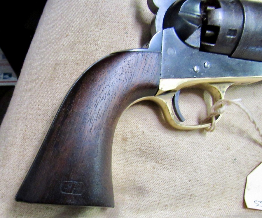 Original Civil War Colt Model 1860 Army .44 Percussion Revolver 1863-img-1