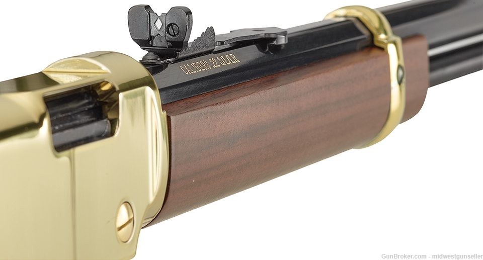Henry Golden Boy YOUTH Lever Action Rifle .22LR 22 LR Short 17" Bbl 13" LOP-img-2